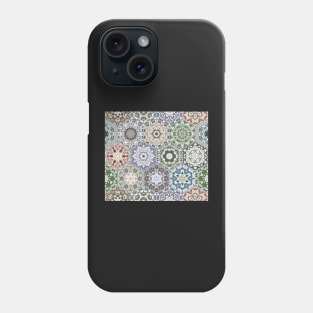 Hexagonal Oriental and ethnic motifs in patterns. Phone Case