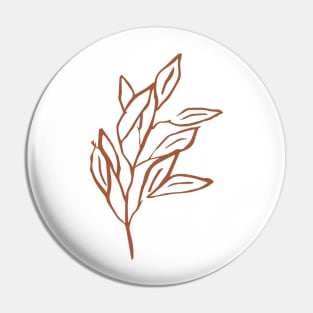 red leaf Pin