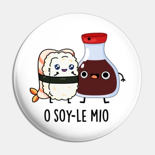 O soy-le-mio Cute Singing Soy Sauce Pun Pin