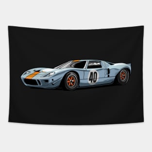 Le mans GT40 mk1 Tapestry