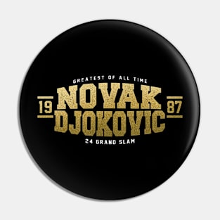 novak djokovic Pin