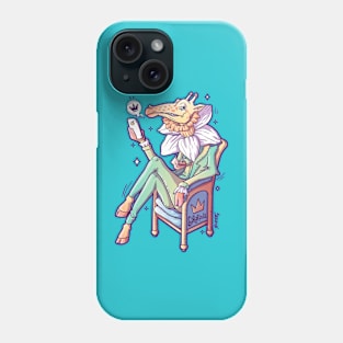 Giraffodil giraffe and daffodil pun Phone Case