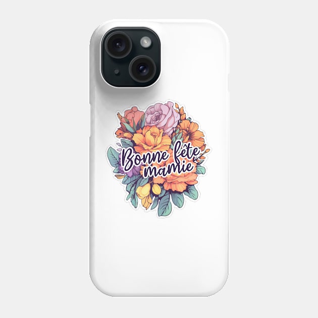 happy birthday granny Phone Case by Jane-Mathieu