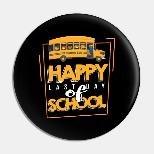 'Last Day Of School' Funny Student Teacher Gift Pin by ourwackyhome