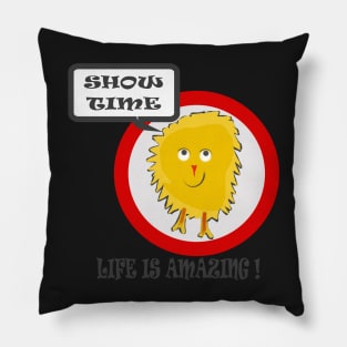 Show Time Yellow Amazing Life Dusty Rag Doll Pillow