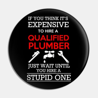 Qualified Plumber Pin