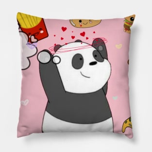 Panda lovers Pillow