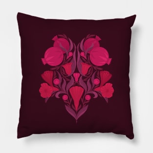 Vintage pomegranates Pillow