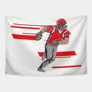 Speed Footballer - Sports Gift Tapestry