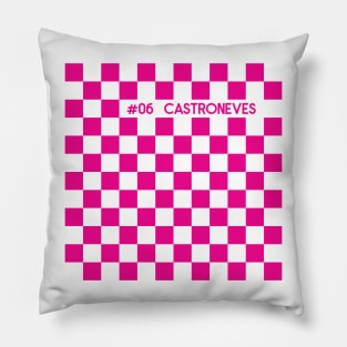 Helio Castroneves Racing Flag Pillow