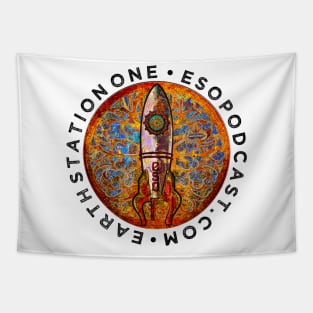 ESO Rocket Ship Tapestry