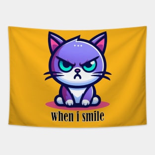 When i smile Tapestry