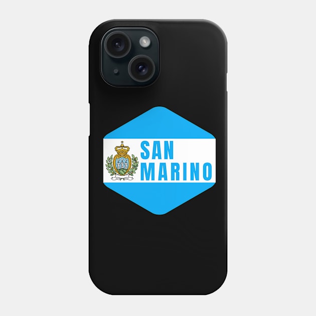 San Marino Coat Of Arms Phone Case by footballomatic