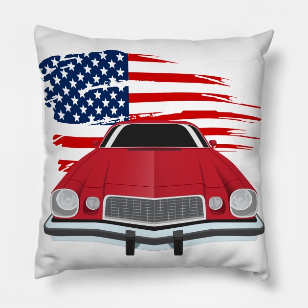 Classic Camaro Z28 Pillow by HSDESIGNS