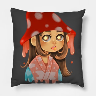 mushrooms Pillow