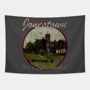 Jonestown Paradise Tapestry