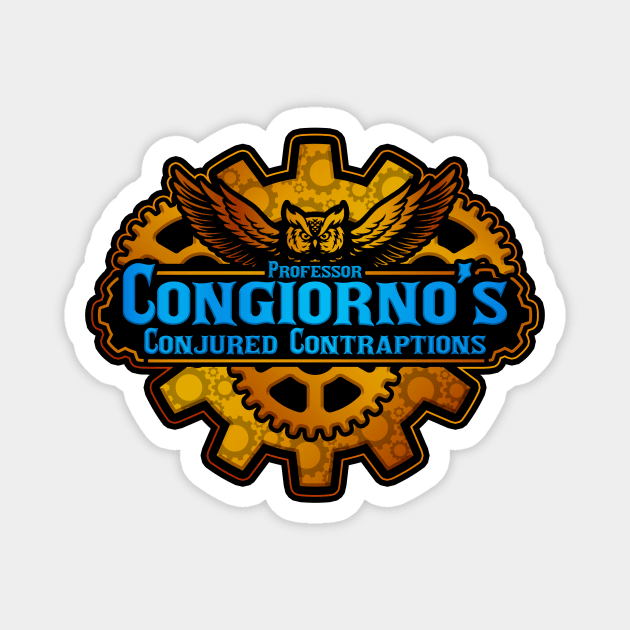 Congiorno's Conjured Contraptions Logo Magnet by DrCrafty