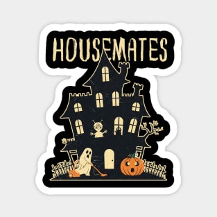 Spooky Housemates Magnet