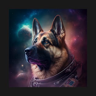 From Earth to the Stars, A German Shepherd's Life T-Shirt