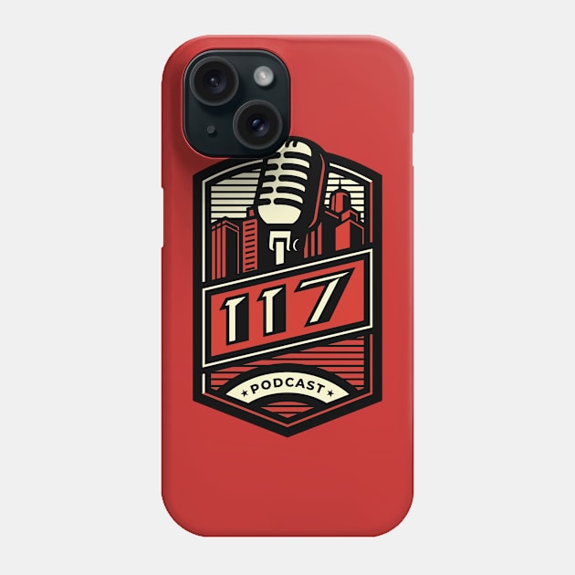117 On Air Phone Case by 117 Podcast Red