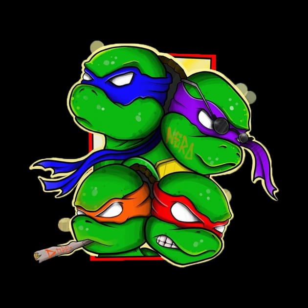 tmnt by boxermaniac