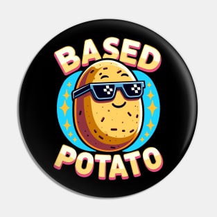 Funny Based Potato Pun For Baked Spud Pun Lovers Pin