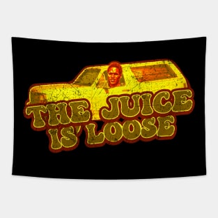 The Juice Is Loose - OJ Simpson Tapestry