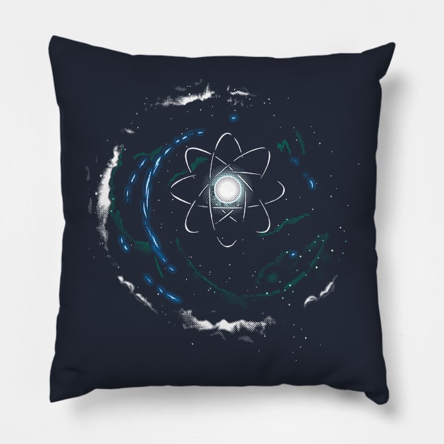 Space and Time and the Universe - Science Shirt Pillow by Boots