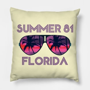 Summer 81 Florida Pillow