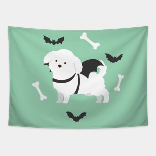 Halloween puppy Tapestry