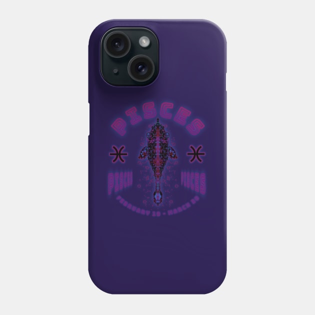 Pisces 2a Midnight Phone Case by Boogie 72