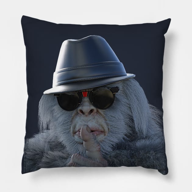 Not Yeti ! Pillow by vonHobo