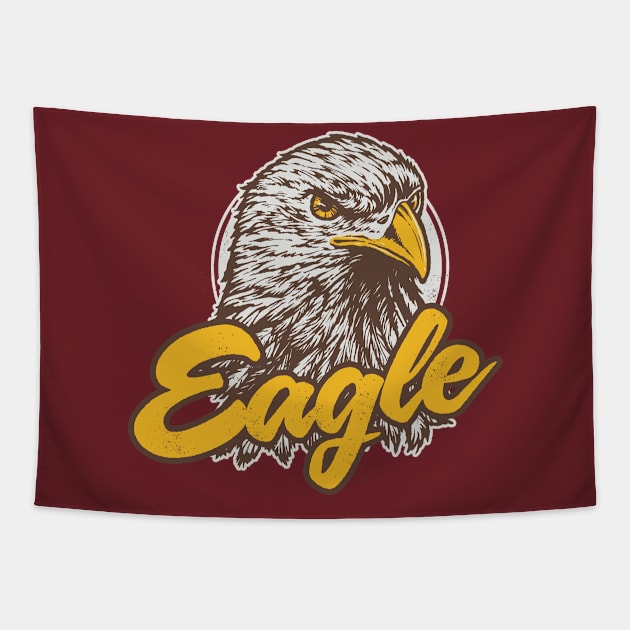 Eagle Head Tapestry by Shapwac12