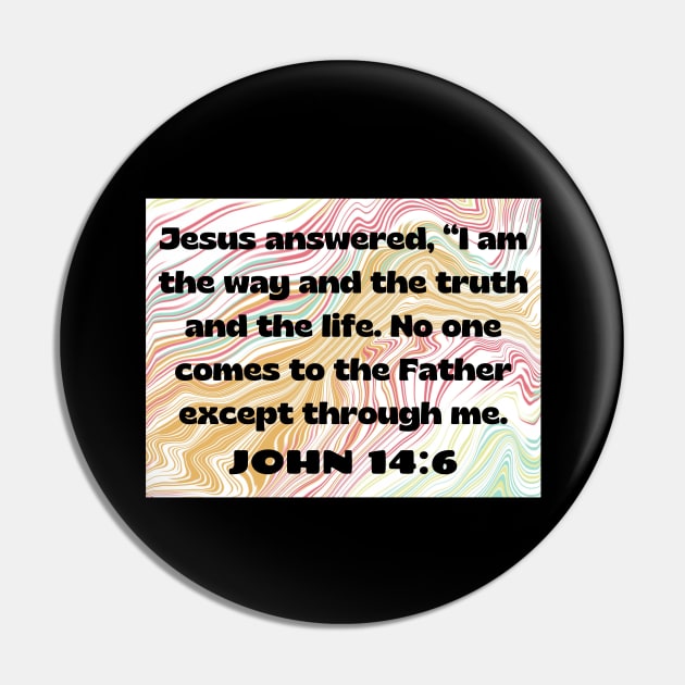 Bible Verse John 14:6 Pin by Prayingwarrior