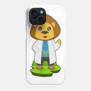 Lion Doctor Doctor's coat Phone Case