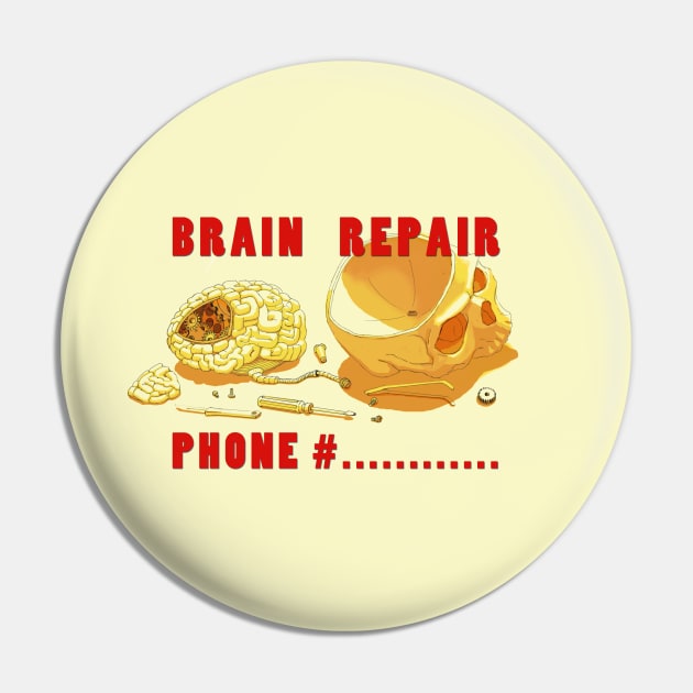 brain Pin by Zazhiga1ka