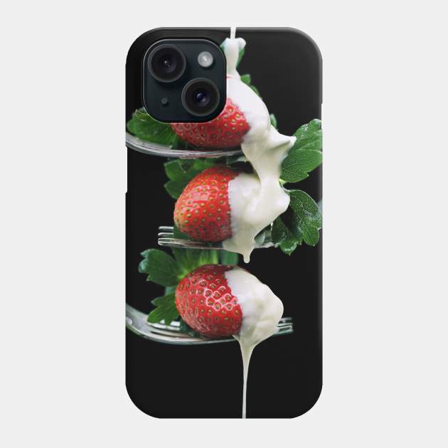 Forkfuls of Fancy Phone Case by micklyn