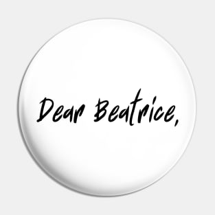 Dear Beatrice - Ava's letter - warrior nun - ava silva and sister Beatrice, avatrice, netflix Pin