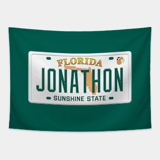 Jonathon License Plate - FL Tapestry