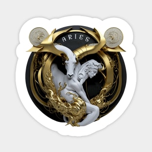Design for Aries Zodiac Sign_7 Magnet