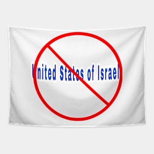 🚫 United States of Israel - Front Tapestry