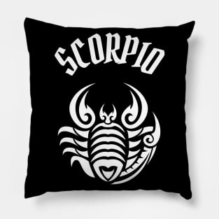 Scorpio Modern Gothic Pillow