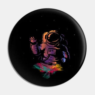 Astronout Astronaut Color Pin