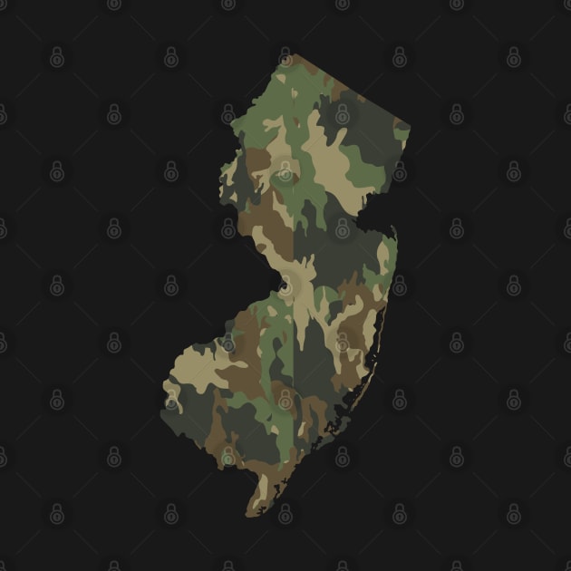 New Jersey Camo by GreenGuyTeesStore