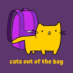 Cat Out of The Bag T-Shirt