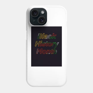 Black history month Phone Case