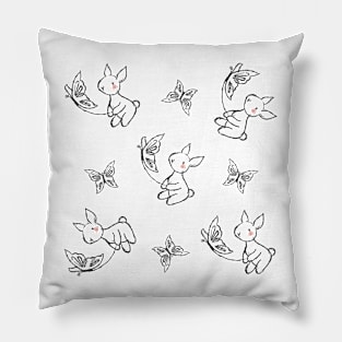 Bunny-fly Pillow