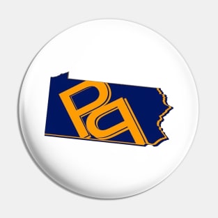 Pennsylvania People Productions Front & Back Design Pin