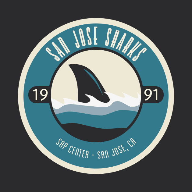 San Jose Hockey Sharks by teepublic9824@ryanbott.com