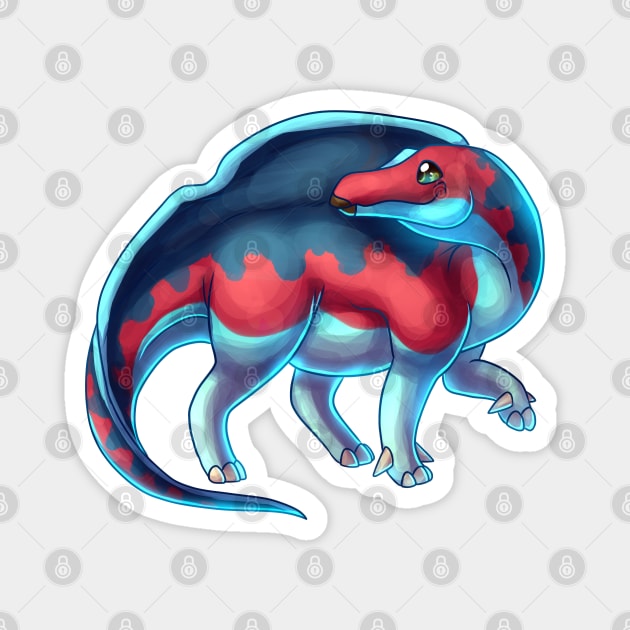 Ouranosaurus Magnet by cometkins